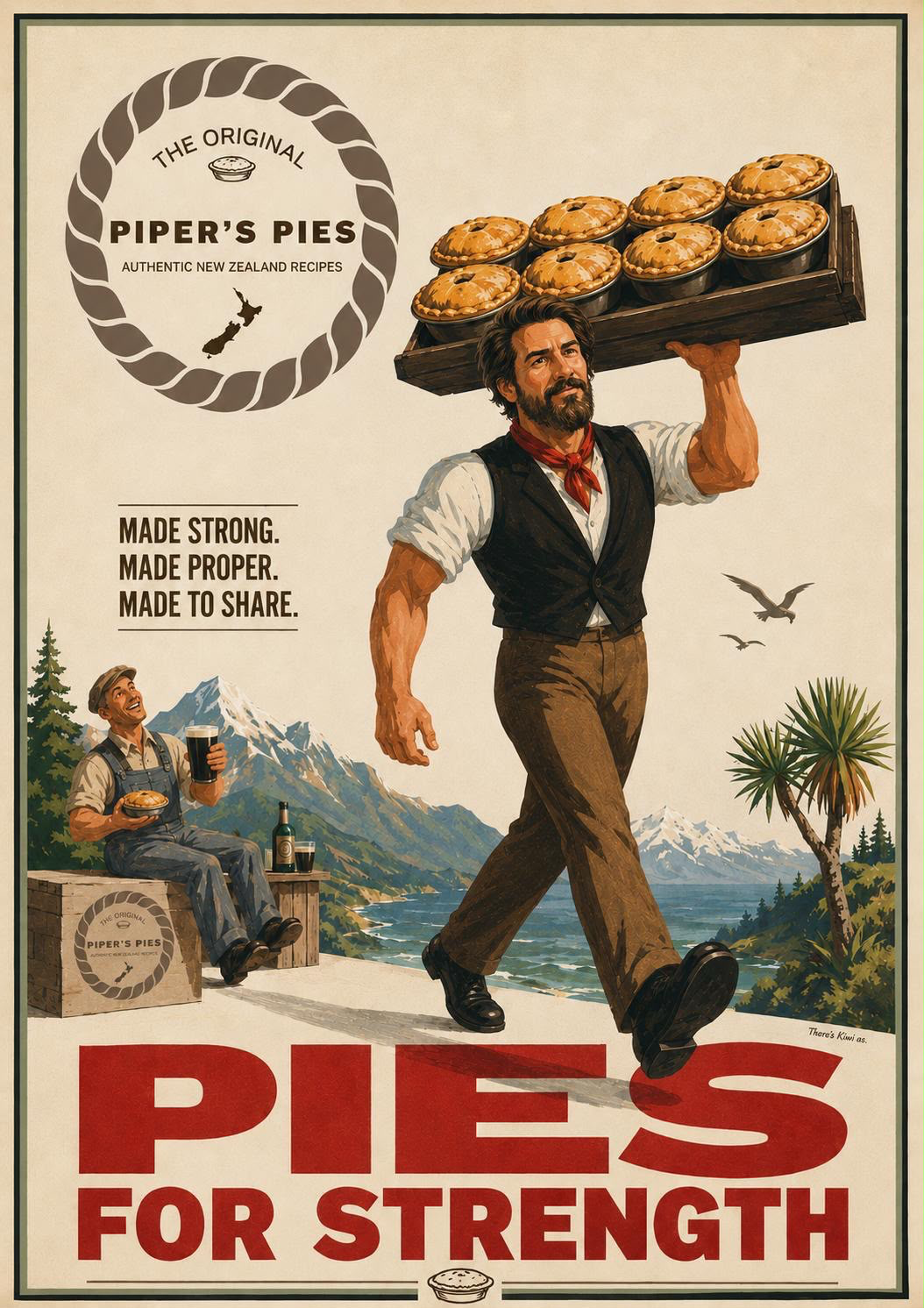 Pies for Strength poster